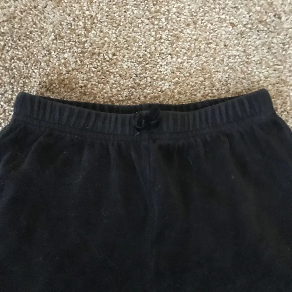 Arizona black velour elastic waist pants 4T